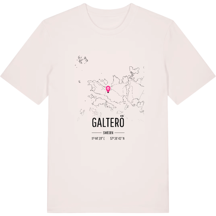 Galterö karta t-shirt – t-shirt från PinShirt