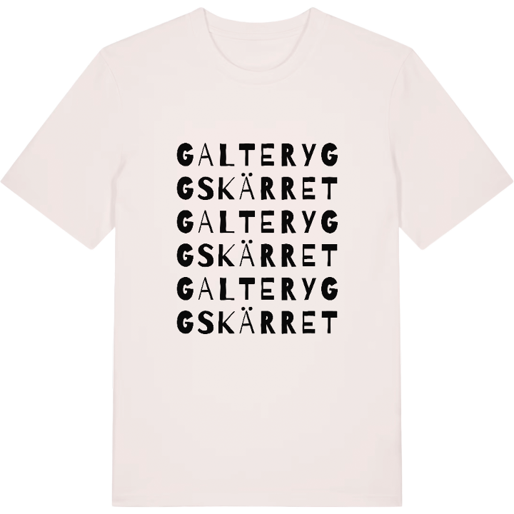 Galteryggskärret ordlek t-shirt – t-shirt från PinShirt