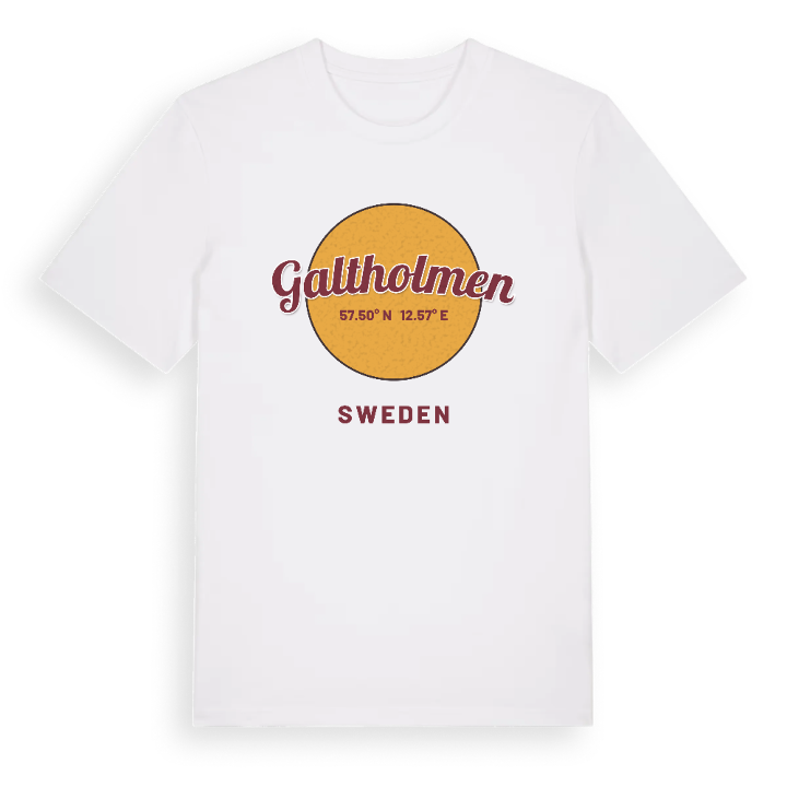 Galtholmen cirkel t-shirt – t-shirt från PinShirt