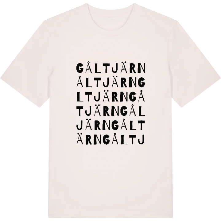 Gåltjärn ordlek t-shirt – t-shirt från PinShirt