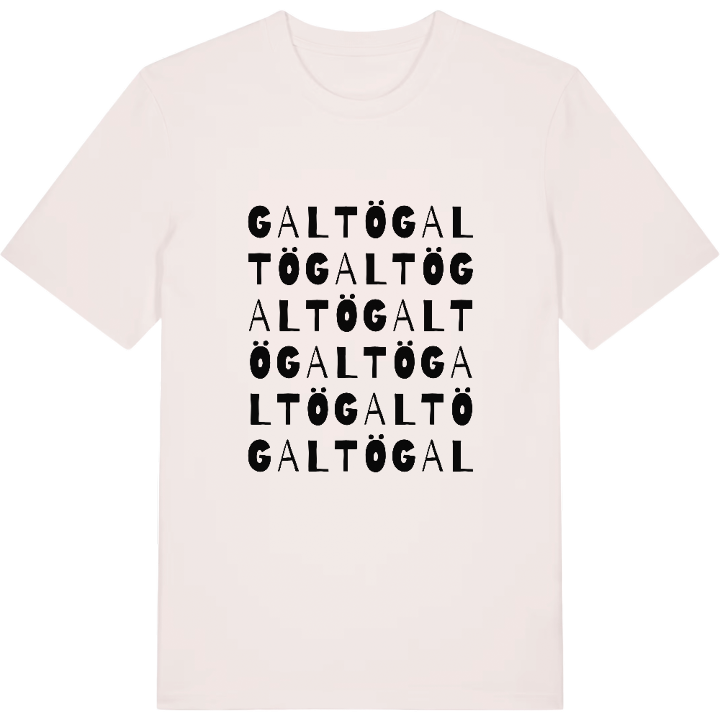 Galtö ordlek t-shirt – t-shirt från PinShirt