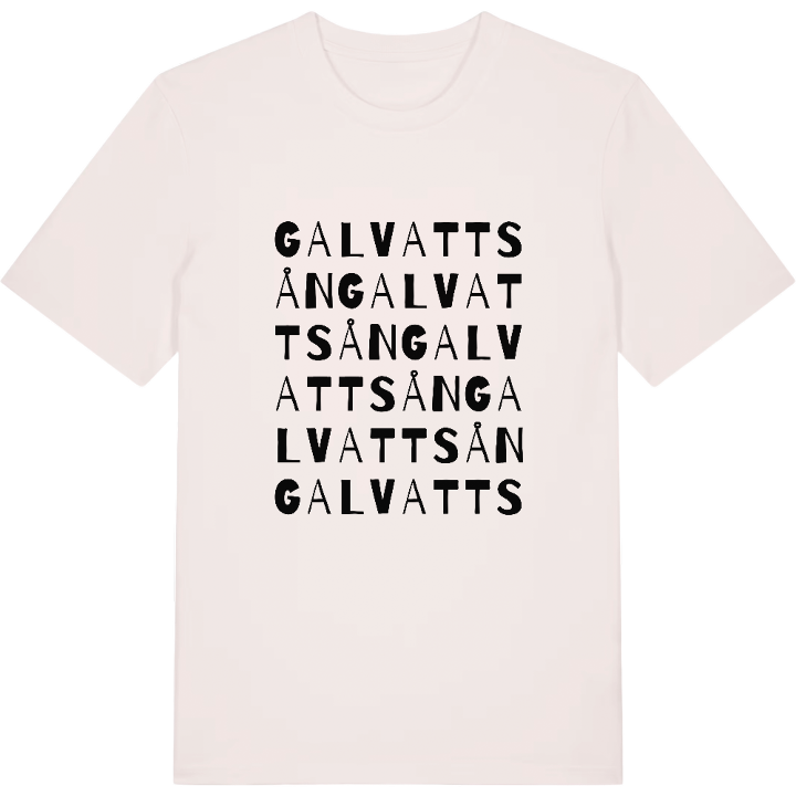 Galvattsån ordlek t-shirt – t-shirt från PinShirt