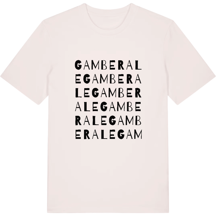 Gamberale ordlek t-shirt – t-shirt från PinShirt