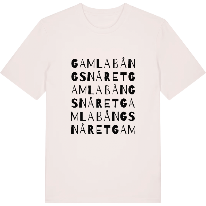 Gamla Bångsnåret ordlek t-shirt – t-shirt från PinShirt