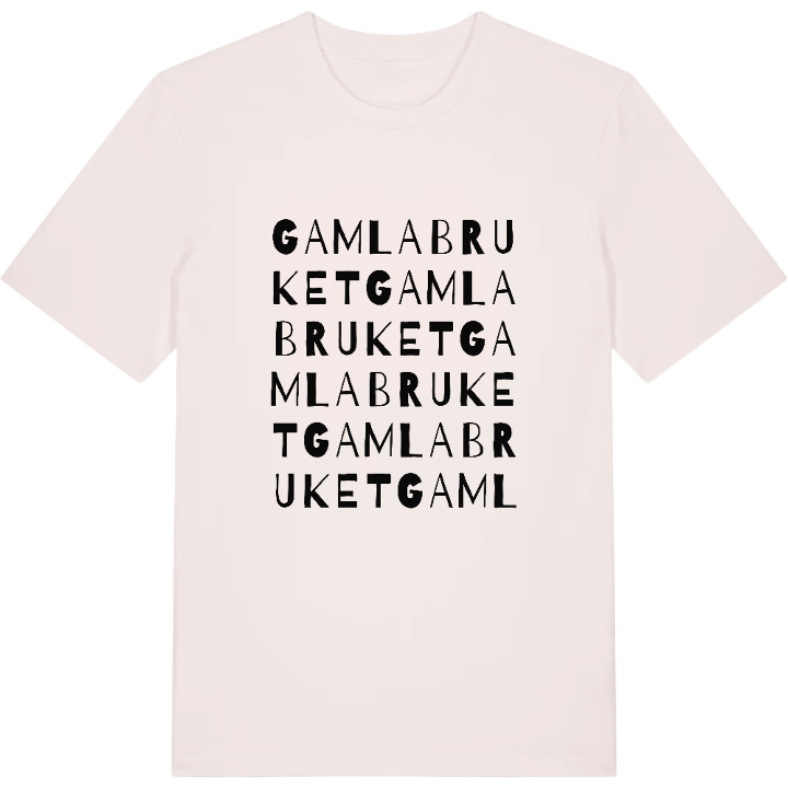 Gamla bruket ordlek t-shirt – t-shirt från PinShirt