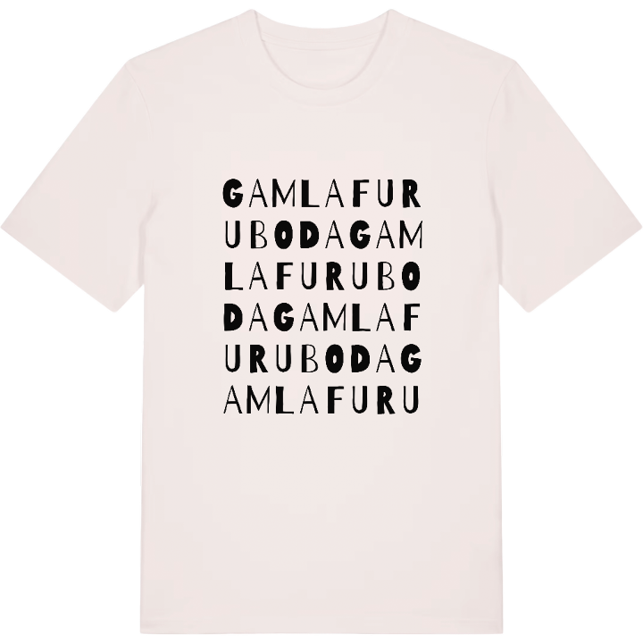 Gamla Furuboda ordlek t-shirt – t-shirt från PinShirt