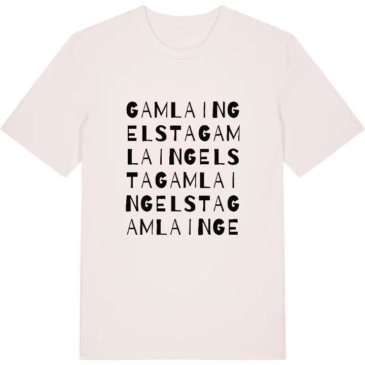 Gamla Ingelsta ordlek t-shirt – t-shirt från PinShirt