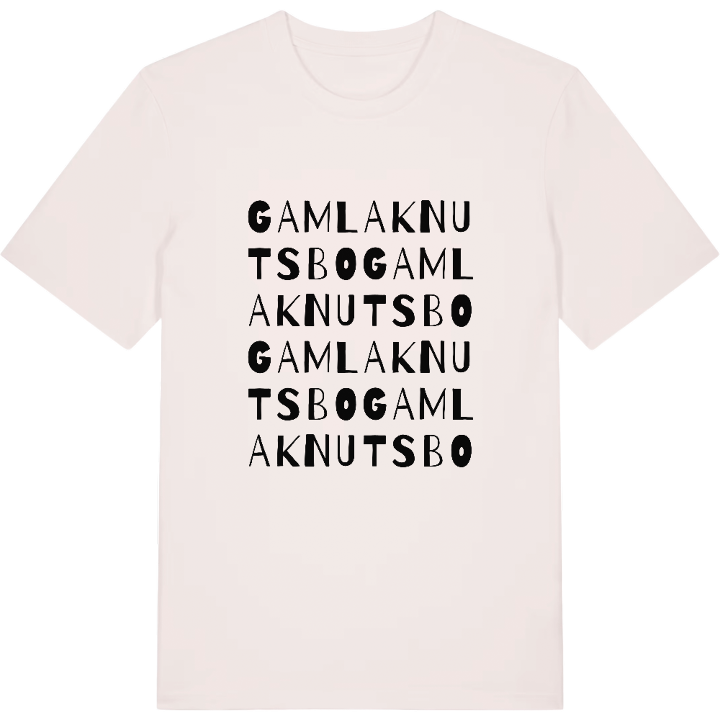 Gamla Knutsbo ordlek t-shirt – t-shirt från PinShirt