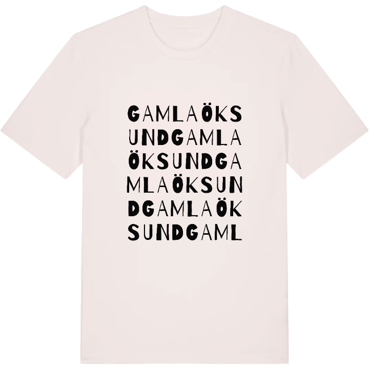 Gamla Öksund ordlek t-shirt – t-shirt från PinShirt