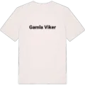 Gamla Viker fetstil t-shirt