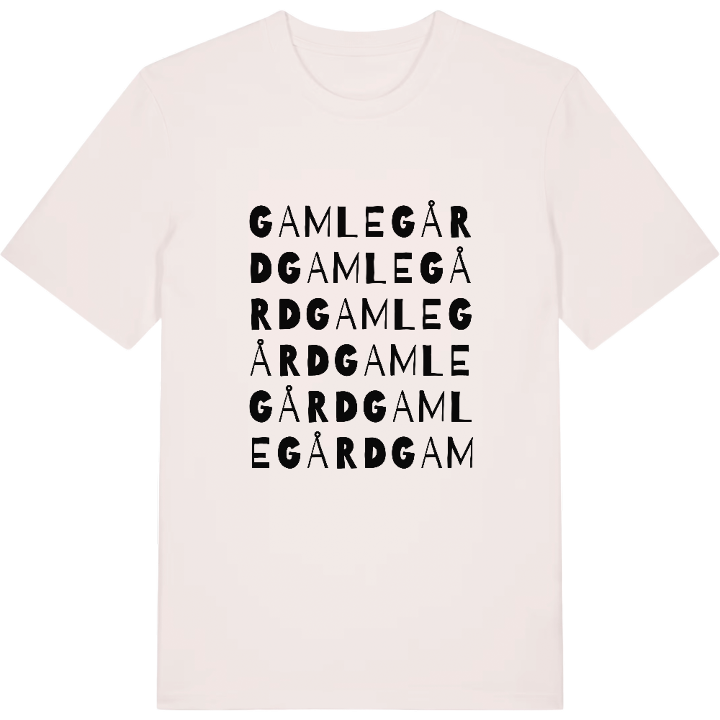 Gamlegård ordlek t-shirt – t-shirt från PinShirt