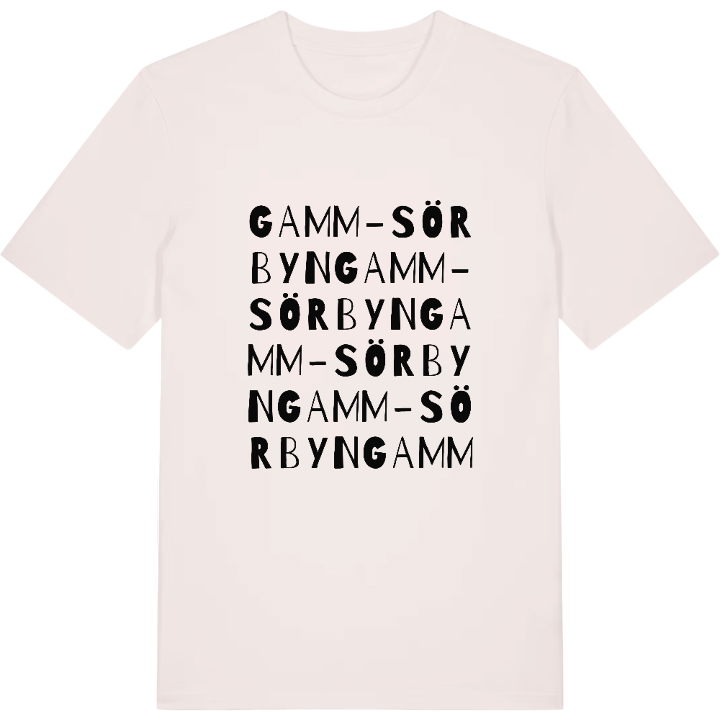 Gamm-Sörbyn ordlek t-shirt – t-shirt från PinShirt