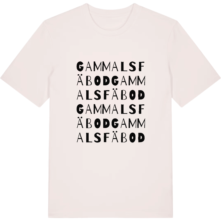 Gammals fäbod ordlek t-shirt – t-shirt från PinShirt