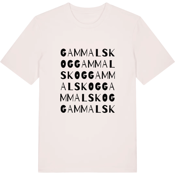 Gammalskog ordlek t-shirt – t-shirt från PinShirt