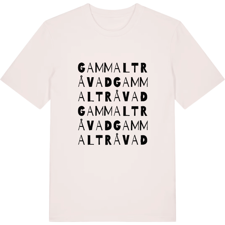 Gammaltråvad ordlek t-shirt – t-shirt från PinShirt