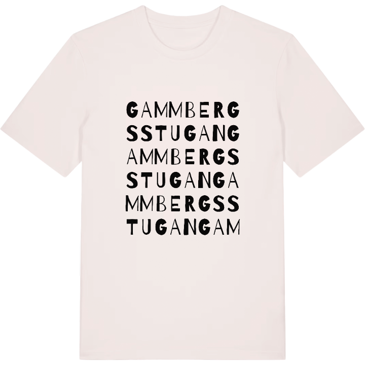 Gammbergsstugan ordlek t-shirt – t-shirt från PinShirt