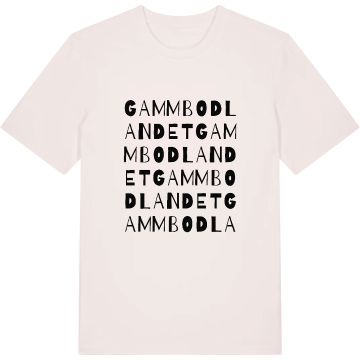 Gammbodlandet ordlek t-shirt – t-shirt från PinShirt