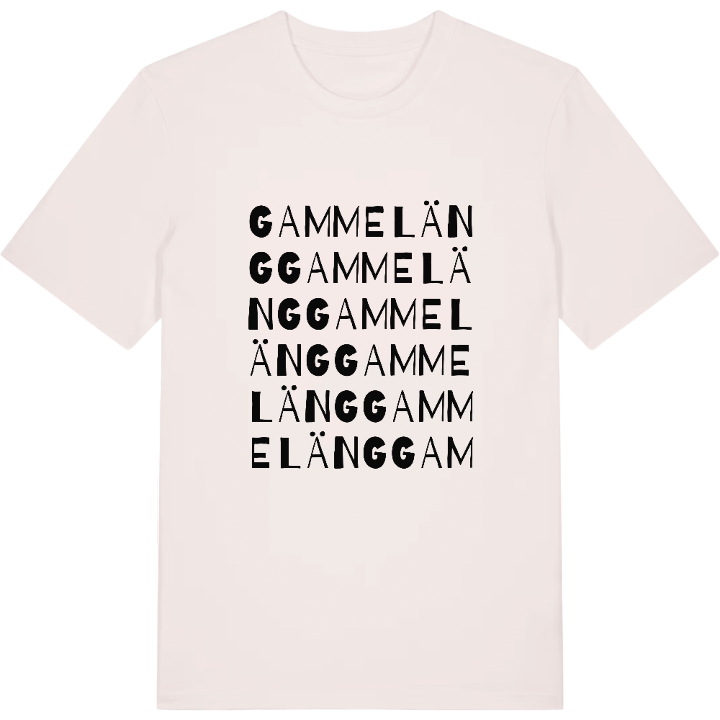 Gammeläng ordlek t-shirt – t-shirt från PinShirt