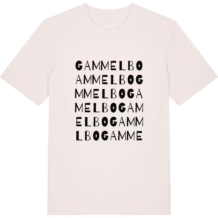 Gammelbo ordlek t-shirt – t-shirt från PinShirt
