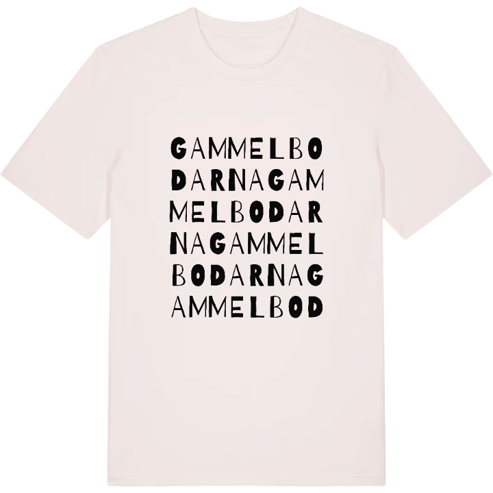 Gammelbodarna ordlek t-shirt – t-shirt från PinShirt