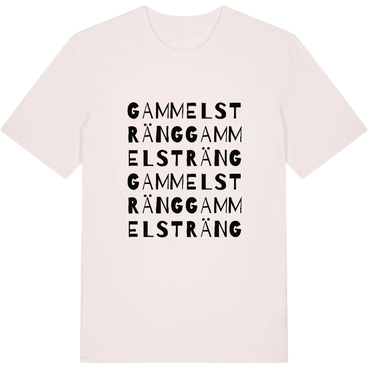 Gammelsträng ordlek t-shirt – t-shirt från PinShirt