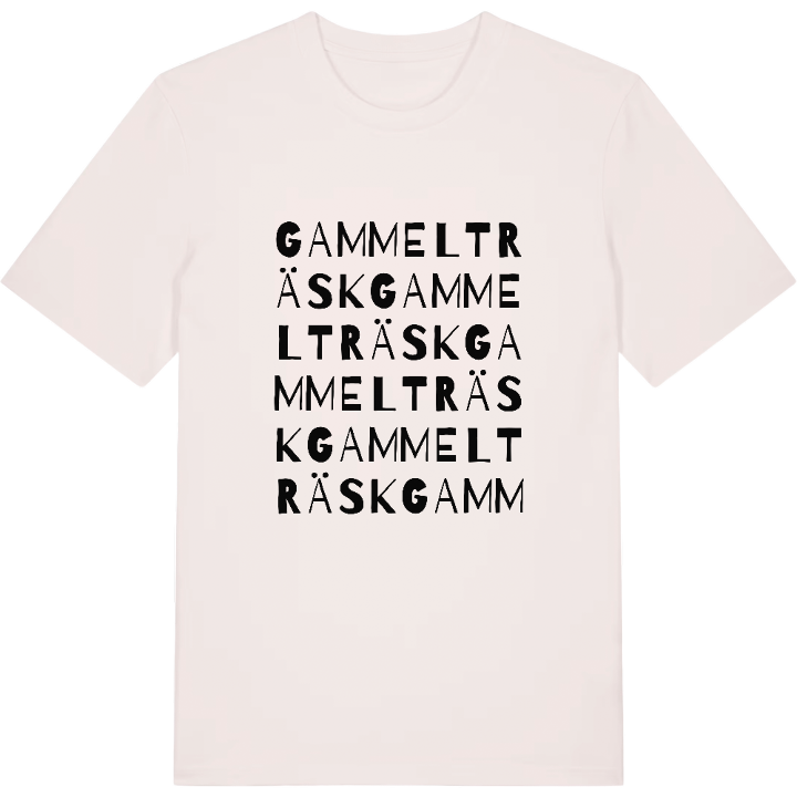Gammelträsk ordlek t-shirt – t-shirt från PinShirt