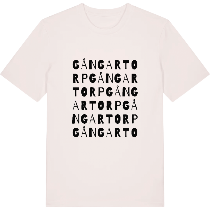 Gångartorp ordlek t-shirt – t-shirt från PinShirt