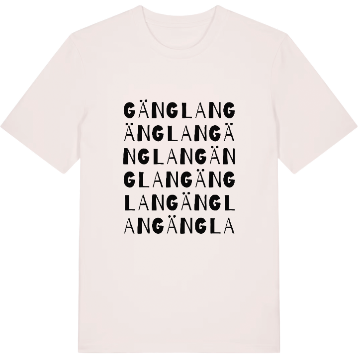 Gänglan ordlek t-shirt – t-shirt från PinShirt