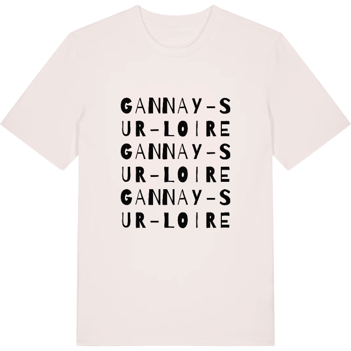 Gannay-sur-Loire ordlek t-shirt – t-shirt från PinShirt