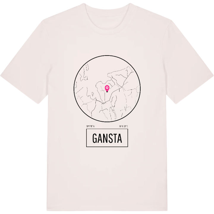 Gansta t-shirt – t-shirt från PinShirt