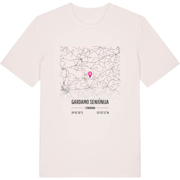 Gardamo seniūnija karta t-shirt – t-shirt från PinShirt