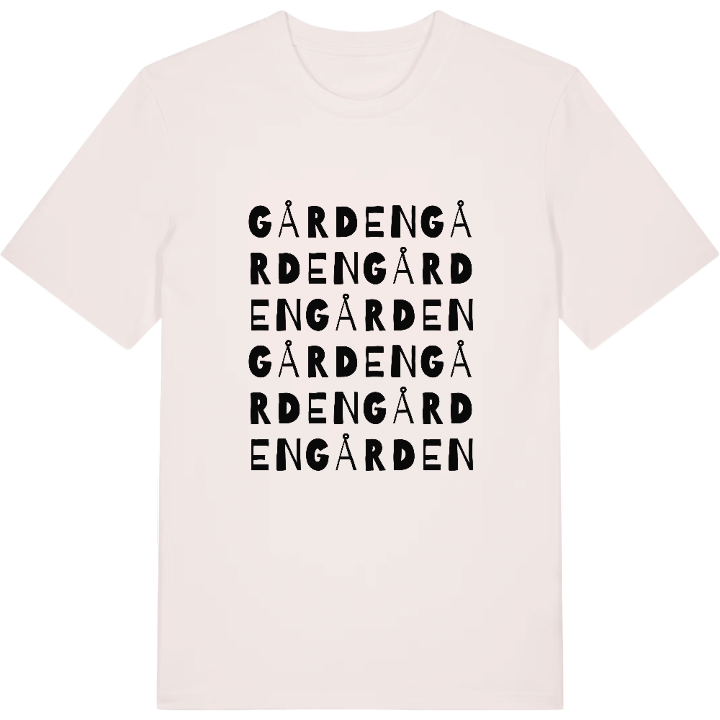 Gården ordlek t-shirt – t-shirt från PinShirt