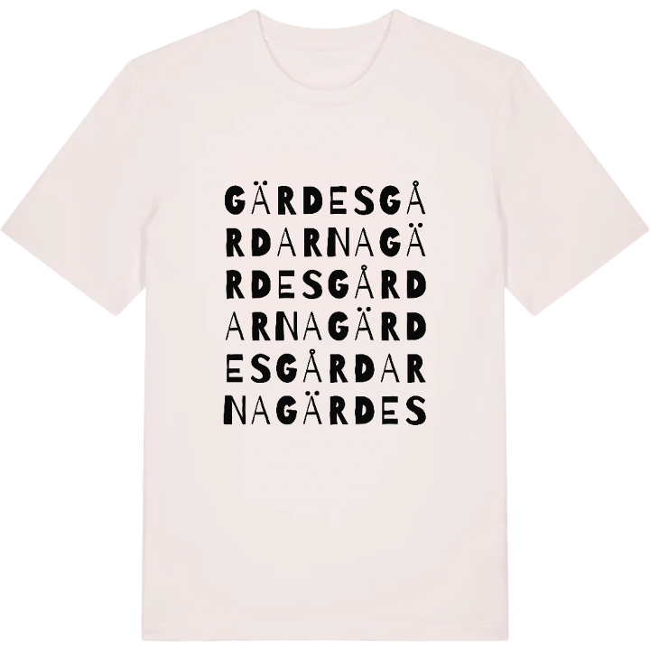Gärdesgårdarna ordlek t-shirt – t-shirt från PinShirt
