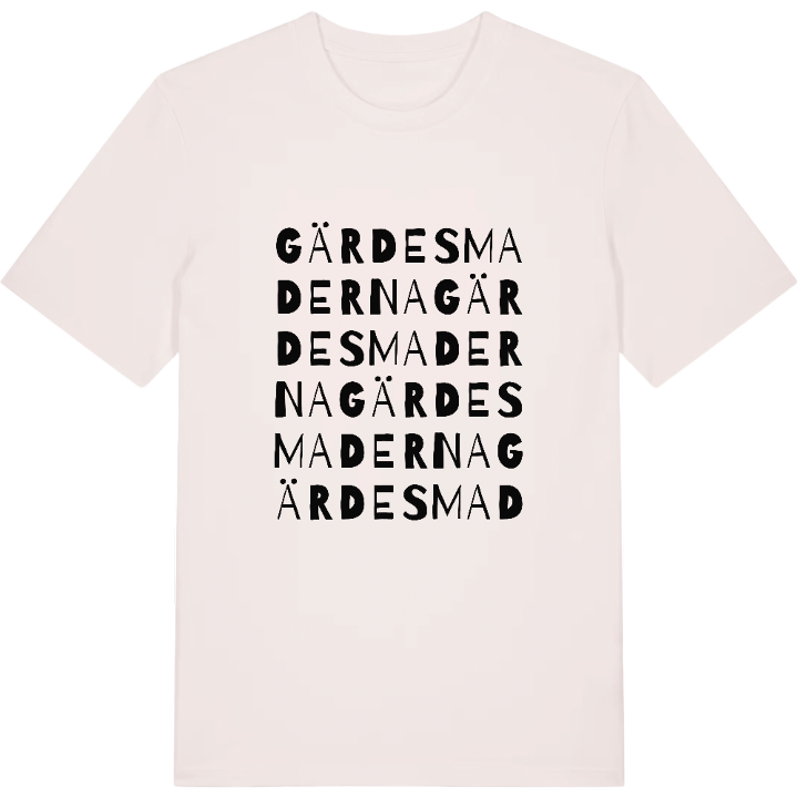 Gärdesmaderna ordlek t-shirt – t-shirt från PinShirt