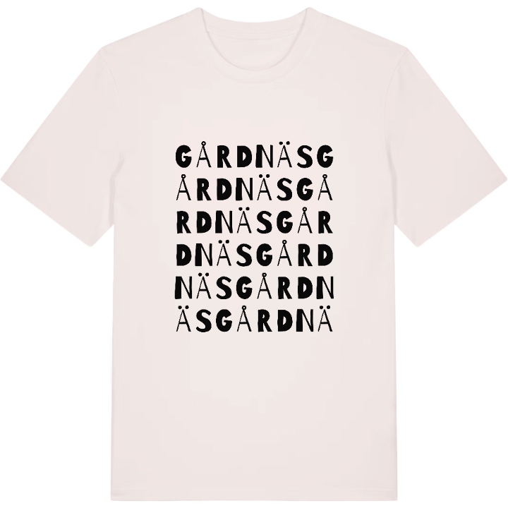 Gårdnäs ordlek t-shirt – t-shirt från PinShirt