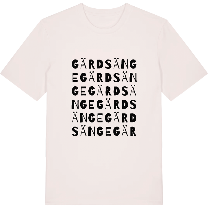 Gärdsänge ordlek t-shirt – t-shirt från PinShirt
