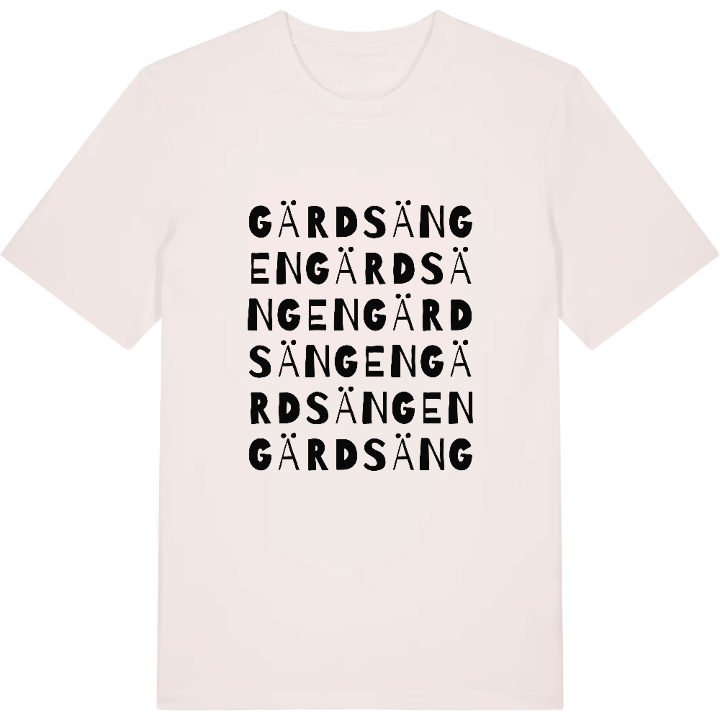 Gärdsängen ordlek t-shirt – t-shirt från PinShirt