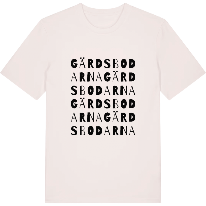Gärdsbodarna ordlek t-shirt – t-shirt från PinShirt