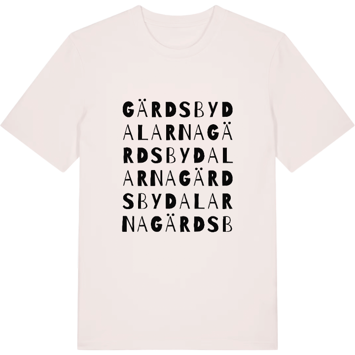 Gärdsbydalarna ordlek t-shirt – t-shirt från PinShirt