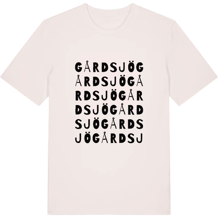 Gårdsjö ordlek t-shirt – t-shirt från PinShirt