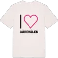 Jag älskar Gåremålen t-shirt stort tryck