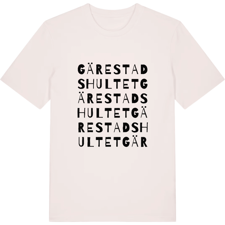 Gärestadshultet ordlek t-shirt – t-shirt från PinShirt