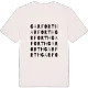 Garforth ordlek t-shirt