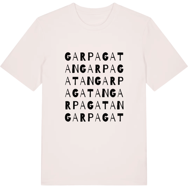 Garpagatan ordlek t-shirt – t-shirt från PinShirt