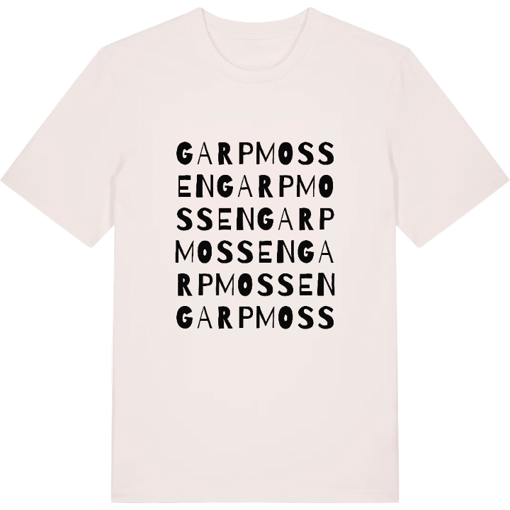 Garpmossen ordlek t-shirt – t-shirt från PinShirt