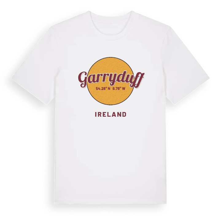 Garryduff cirkel t-shirt – t-shirt från PinShirt