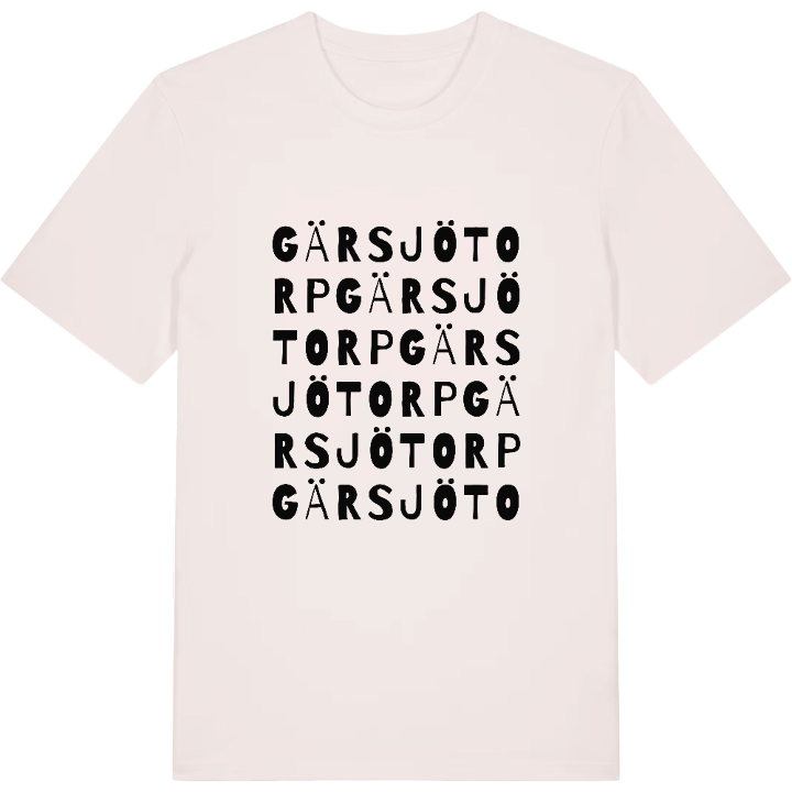 Gärsjötorp ordlek t-shirt – t-shirt från PinShirt