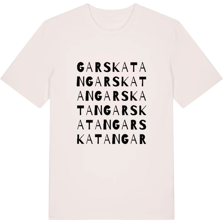 Garskatan ordlek t-shirt – t-shirt från PinShirt