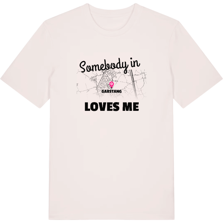 Någon i Garstang älskar mig t-shirt – t-shirt från PinShirt
