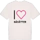 Jag älskar Gåsätter t-shirt stort tryck